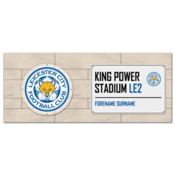 Leicester City FC Street Sign Mug