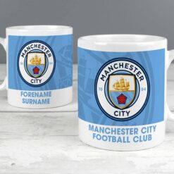 Manchester City FC Bold Crest Mug