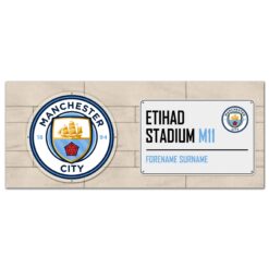 Manchester City FC Street Sign Mug