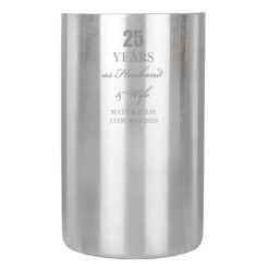 Personalised Anniversary Wine Cooler