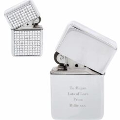 Personalised Any Message Diamante Lighter