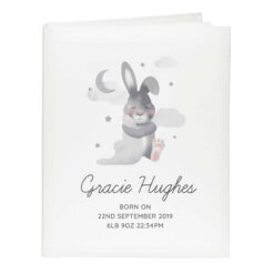 Personalised Baby Bunny Album with Sleeves