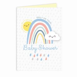Personalised Baby Shower and New Baby Card