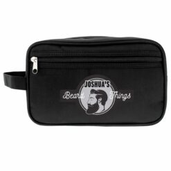 Personalised Beard Things Black Vanity Bag