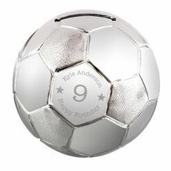 Personalised Big Age Football Money Box