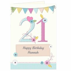Personalised Birthday Craft Card