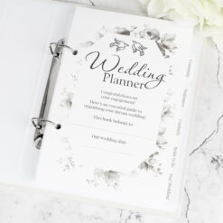 Personalised Eucalyptus Wedding Planner