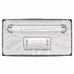 Personalised First Holy Communion Silver Plated Certificate Holder