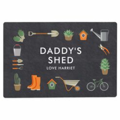 Personalised Gardening Metal Sign