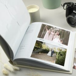 Personalised Gold Heart Photo Album