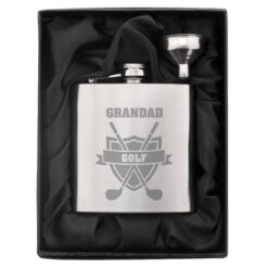 Personalised Golf Hip Flask