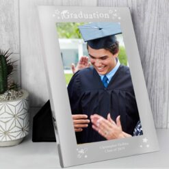 Personalised Graduation 5x7 Silver Photo Frame
