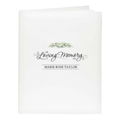 Personalised In Loving Memory Traditional Album