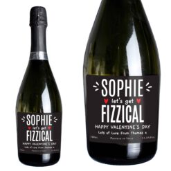 Personalised Let's Get FIZZICAL Prosecco