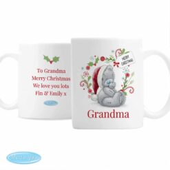 Personalised Me to You Christmas Mug