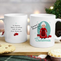 Personalised Mrs Claus Mug