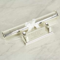 Personalised 'On Your Christening' Certificate Holder