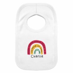 Personalised Rainbow Bib