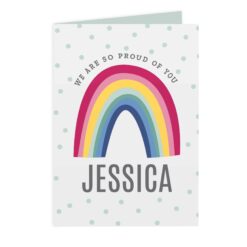 Personalised Rainbow Card