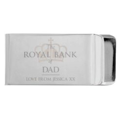 Personalised 'Royal Bank of' Money Clip
