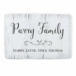 Personalised Rustic Metal Sign