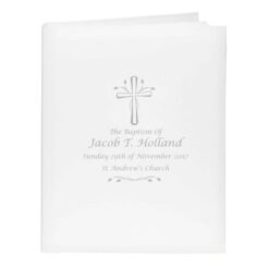 Personalised Silver Cross Album with Sleeves