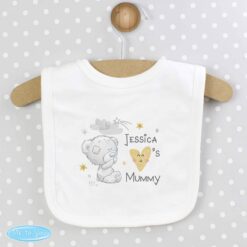 Personalised Tiny Tatty Teddy I Heart Baby Bib
