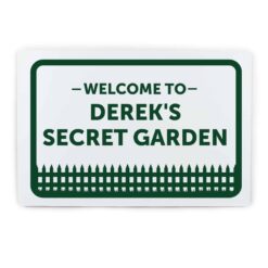Personalised Welcome To Sign
