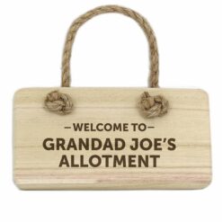 Personalised 'Welcome To' Wooden Sign