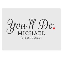 Personalised You'll Do Card