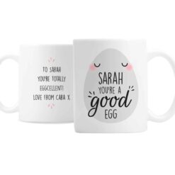 Personalised Youre A Good Egg Mug