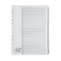 5 Star Office Index Dividers 1-31 Multipunched Tabs
