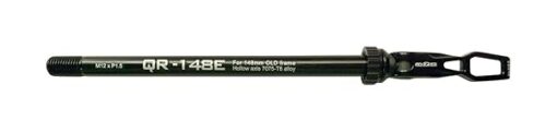 A2Z E-Tru 12mm Bolt Through Quick Release Axle - Black 148mm