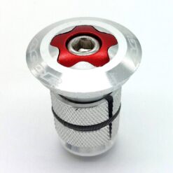 ACOR 1 1/8" CNC Re-Useable Ahead Bicycle Stem Plug Gold or Silver