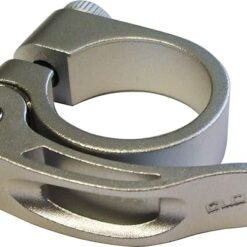 Acor Forged Alloy Quick Release Seat Post Clamp Silver 31.8mm or 34.9mm