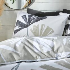 Alma Floral Bed Cover Sets Teal or Natural
