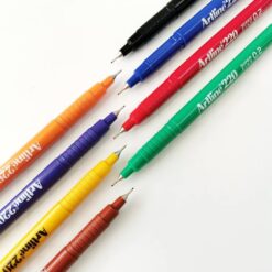 Artline 220 Fineliner Technical Drawing Marker Assorted Pack of 8