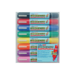 Artline 325 Dual Tip Water Colour Marker Pens Pack of 8