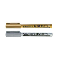 Artline 999XF Metallic Paint Marker Pen 0.8mm Gold and Silver