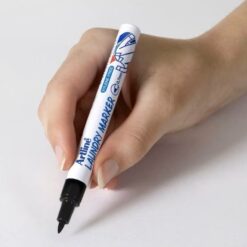 Artline Black Laundry Marker and White Fabric Marker Twin Pack
