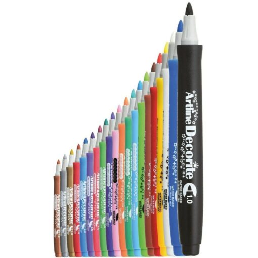 Artline Decorite Bullet Tip Marker Pen Multi-Packs