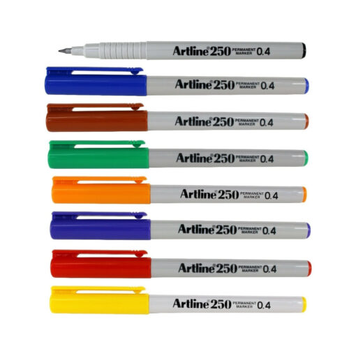 Artline EK250 Extra Fine Permanent Marker Pens