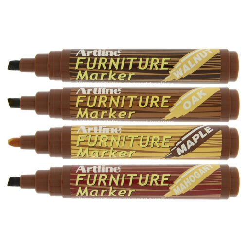 Artline EK95 Furniture Marker Pens Assorted Colours Pack of 4