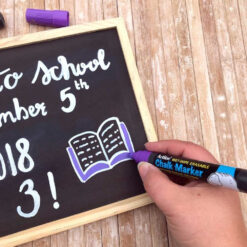 Artline EPW4 Chalk Marker Pen Assorted Colours Pack of 8