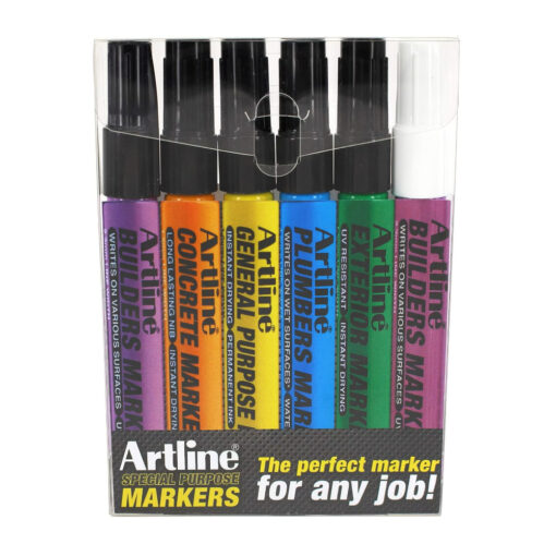 Artline Speciality Marker Pen Set Pack of 6