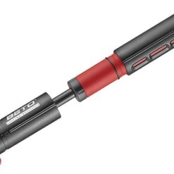 Beto Two-Way Twist Lock Pocket Mini Pump RED