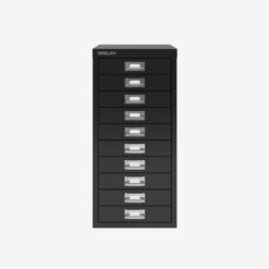 Bisley Filing Cabinet 10 Drawer H2910NL Black
