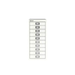 Bisley Filing Cabinet 10 Drawer H2910NL Chalk White