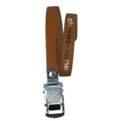 Christophe Leather Bicycle Pedal Toe Clip Straps