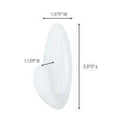 Command Bath Towel Hook BATH18-ES Medium